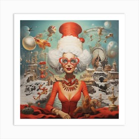 Santa Claus 32 Art Print