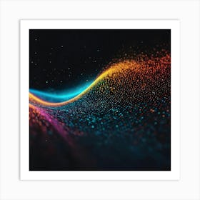 Abstract Wave 3 Art Print