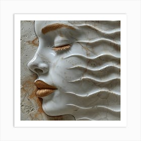 Portrait Of A Woman 3 Art Print