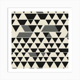 Triangles 1 Art Print