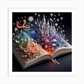 colorful art Art Print