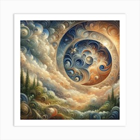 Fractal Painting Art Print