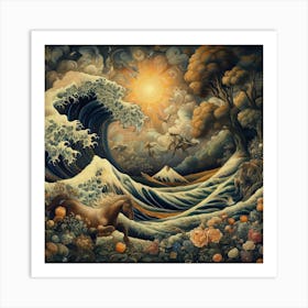 Great Wave 2 Art Print