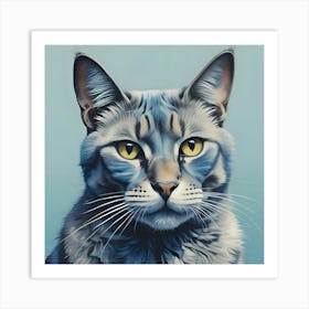 Cat Portrait Poster