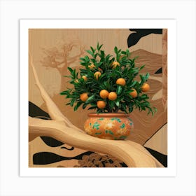 Orange Tree 1 Art Print