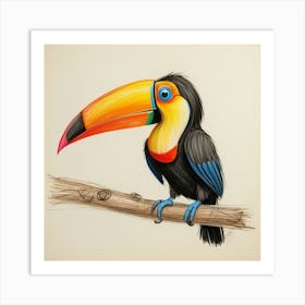 Toucan 70 Art Print