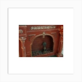 Victorian Fireplace Art Print