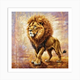 Aslan wins Art Print