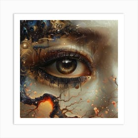 Eye Of The Forest Art Print