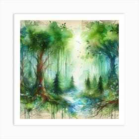 Forest Art Print