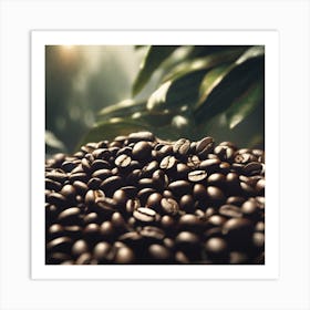 Coffee Beans 54 Art Print