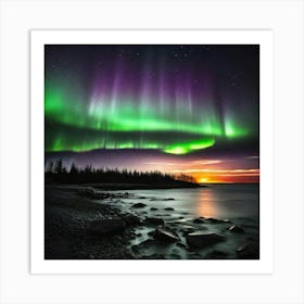 Aurora Borealis 16 Art Print