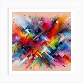 Abstract Painting 43 Art Print