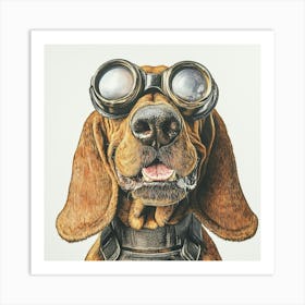 Steampunk Dog Art Print