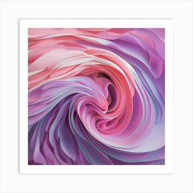 Abstract Flower 6 Art Print