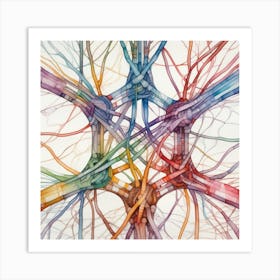 Neuron 72 Art Print