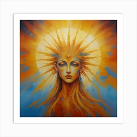 Sun Goddess Art Print