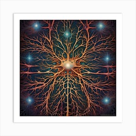 Neuron 2 Art Print