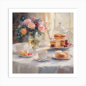 Tea Time Art Print