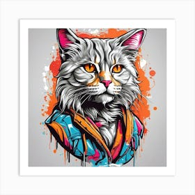 Kitty Cat Art Print