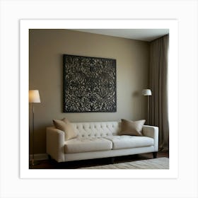 Wall For Living Room Art Print