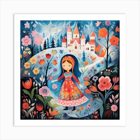 Russian Fairytale Art Print