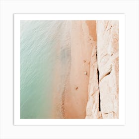 Lake Powell Shore Square Art Print