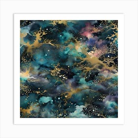 Galaxy Wallpaper Art Print