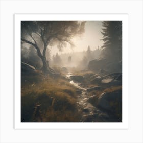 Wild Hunt - Screenshot Art Print