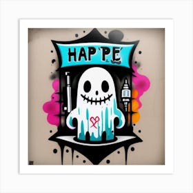 Hap Pee Art Print