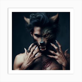 Werewolf Art Print