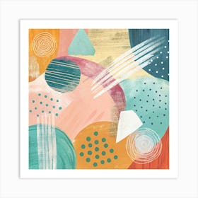 Abstract Painting 102 Art Print