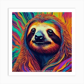 Sloth 1 Art Print