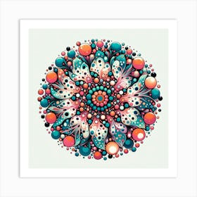 Rare colorful pattern Art Print