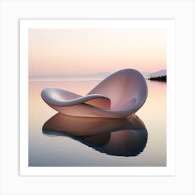 Shell Chair 1 Art Print