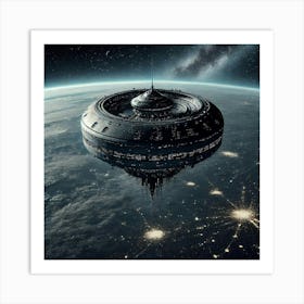 Graviton Fortress Location Converted Art Print