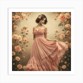 Elegance in Bloom Art Print