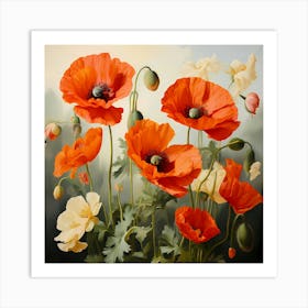 Poppies Art Print