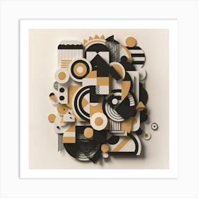 Abstract Geometric Design Art Print