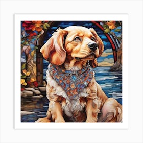 Golden Retriever Art Print