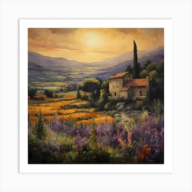 Vibrant Visions of Verona Art Print