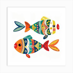 Fishes 3 Art Print