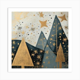 Laz 88 22 Merry And Bright 48 Art Print