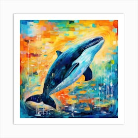 Orca Whale Art Print