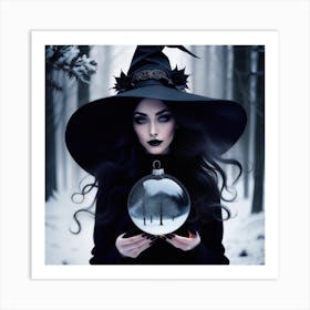 Witch In The Woods 1 Art Print