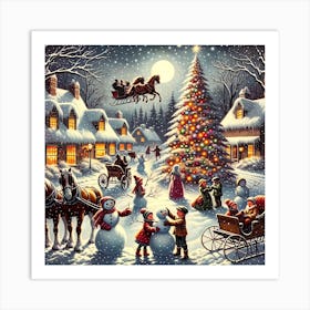 Bring the Magic of Christmas Art Print
