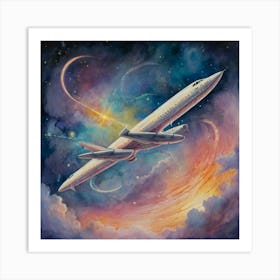 Boeing 747 Art Print