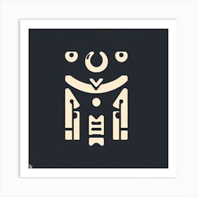 Nsibidi ora Art Print