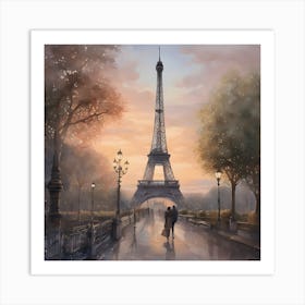 Eiffel Tower Art Print