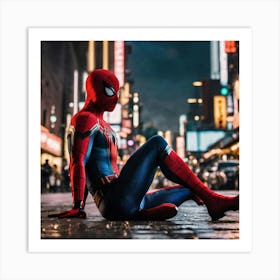 Spider-Man kl Art Print